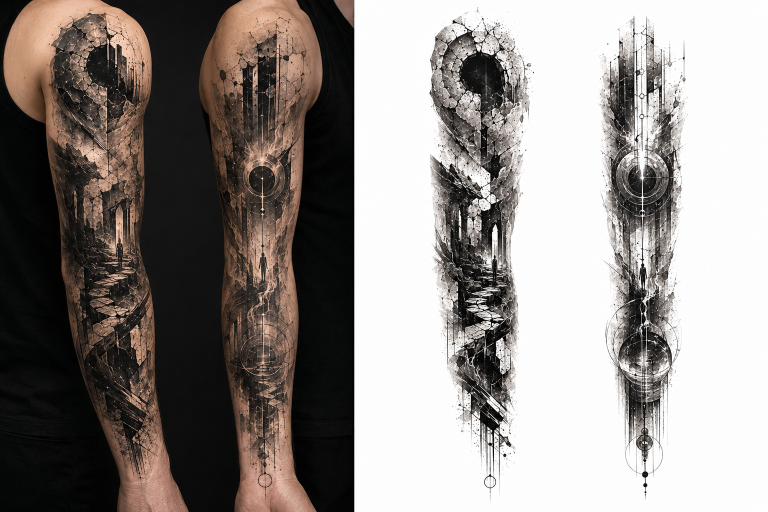 The Fourth Passage tattoo model preview